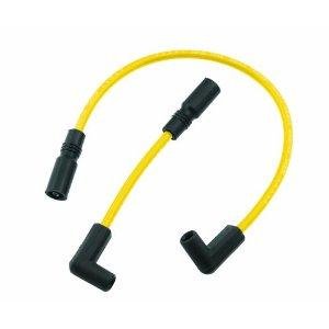 ACCEL 171110Y Yellow 8mm Stainless Steel Spark Plug Wire Spark Plug Wires Accel 171110Y