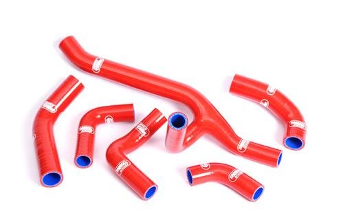 SAMCO Sport Radiator Hose Kit - Red DUC17-RD Radiator Samco Sport DUC17-RD