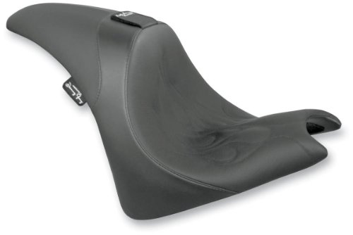 Danny Gray Short Hop 2-Up XL Seat with Driver Backrest Receptacle - Flame Stitch HMC-719-01F Complete Seats Danny Gray HMC-719-01F