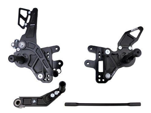 Rearsets Driven Racing DRP-509 BK