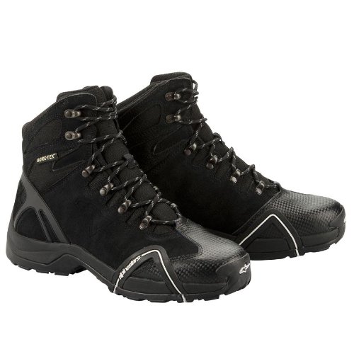 Alpinestars CR4 Gore-Tex XCR Boots , Distinct Name: Black, Size: 8, Gender: Mens/Unisex, Primary Color: Black 2338012-10-8 Boots Alpinestars 2338012108
