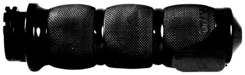Avon Grips Air Cushioned Grips with Throttle Boss - Black Anodized , Color: Black AIR-90-ANO-BOSS Grips Avon Grips AIR-90-ANO-BOSS