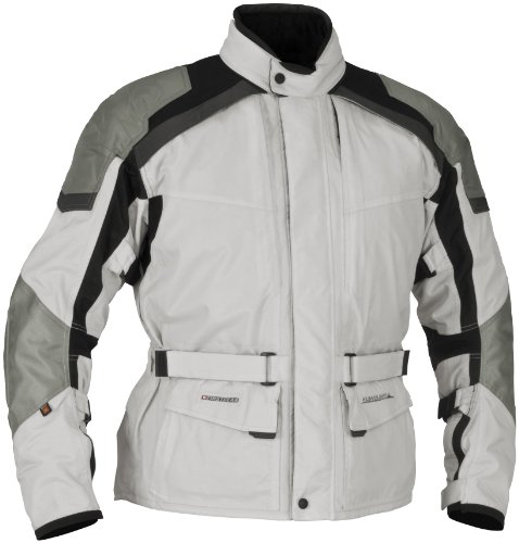 Firstgear Kilimanjaro Jacket , Distinct Name: Silver/Dark Gray, Gender: Mens/Unisex, Apparel Material: Textile, Primary Color: Silver, Size: XL FTJ.1206.02.M004 Jackets & Vests Firstgear FTJ.1206.02.M004