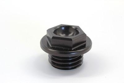 Works Connection Oil Filler Plug - Black 24-021 (BLACK) Oil Filler Caps Works Connection 24-021 (BLACK)