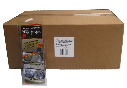 Headlight Restoration Kits Clean-N-Clear 24pack
