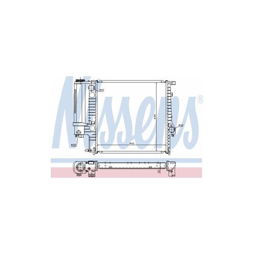 Radiators Nissens 60623A
