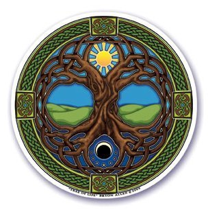 Bumper Stickers, Decals & Magnets Mandala Arts 80046