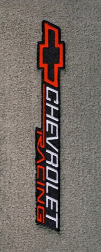 Logo 1968-1982 Chevrolet Corvette Coupe Luxury 2 Pc Front Mats Luxury Cruiser Mat Color: S. Graphite Mat Logo: Bowtie Racing Sideways Combination Logo APP Flooring & Carpeting Cruiser Mats CLAA80-LC05-1VK3K:LC3K:L25X