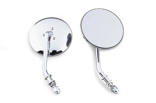 Bikers Choice 4in. Round Mirror - Left 270263 Mirrors Biker's Choice 270263