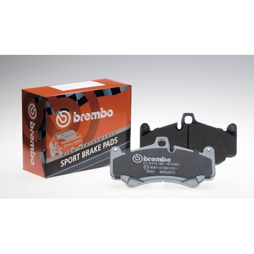 Brembo Sport brake pads for Porsche 21937/ E2407/T5106 (OE Part No 98635193915) Brake Pads Brembo 07B31418