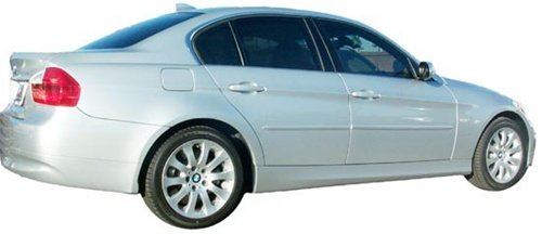 Painted Body Side Moldings for 2000-2012 BMW 3-Series 4dr (Topaz Blue Metallic 364) Side FE-BMW3-364