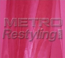 Metro Pink Chrome Mirror Graphic, Craft, Cricut & Sign Vinyl Decal Adhesive-Backed Sticker Film 12x12 Decals MetroRestyling SV-CHROMEPINK-12