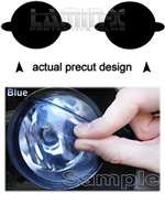 Mini Cooper (01-06) Fog Light Film Covers ( Color: BLUE ) Exterior Accessories Lamin-x MN101B