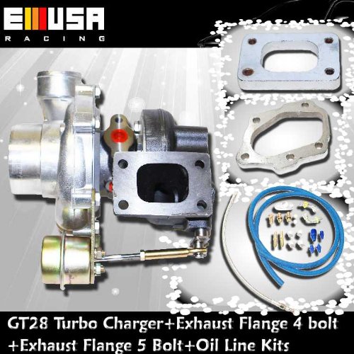 Turbochargers emusa TC GT28+FG T25-4+FG T2528-5+ORK S13