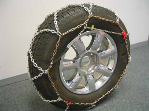 BikeBatts 4wd 410-60 Diamond Grip 16mm Tire Chains for Passenger Cars, SUV's, and Light Trucks Car, Light Truck & SUV BikeBatts 4WD 410-60