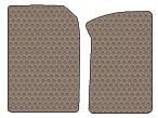 Jeep Wrangler Custom-Fit All-Weather Rubber Floor Mats 2 Pc Fronts - Dark Beige (2007 07 2008 08 2009 09 2010 10 2011 11 2012 12 ) AMSA7O0435113||803AP3OE Custom Fit Auto Mat Store RT5|3447400|435113||803