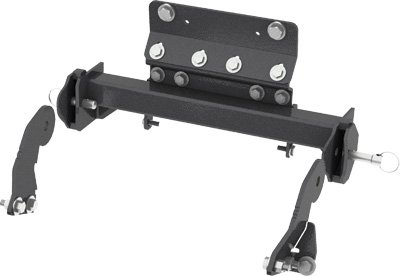 Cycle Country Front Frame Mount Kit For ATV Push Tube WP2 Snow Plow (Push Tube Not Included) Fits Honda 420 Rancher 4X4 2007-2011 - 16-1030 Snow Plow Attachments & Accessories Cycle Country 16-1030