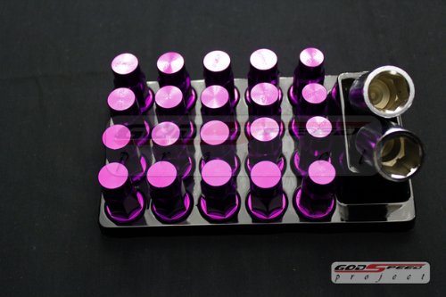 Lug Nuts Godspeed GSPLN-T4-15PURPLE