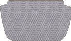 Porsche 911 Custom-Fit All-Weather Rubber Floor Mats Trunk Area - Coupe|Carrera S - Light Gray (1997 97 ) AMS62ZX435495||805C7WKI Custom Fit Auto Mat Store RT15|3707070|435495||805_6