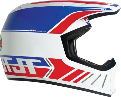 Helmets JT Racing USA F11ALS231201 MD WT-RD