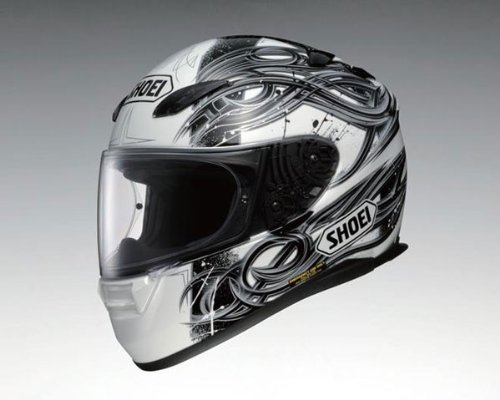 Shoei XR-1100 HADRON 2 White Black JIS standard Full Face Helmet W-666-324 Helmets Shoei 20270206