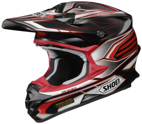Shoei VFX-W MALICEã/ãOff-Road/Dirt Bike Motorcycle Helmet -TC-1 (RED/BLACK) (Medium(57-58cm)) Helmets Shoei VFX-W MALICE
