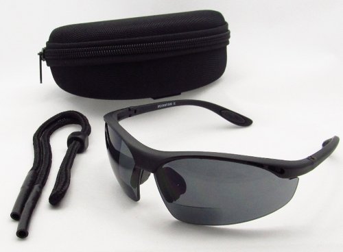 Goggles Bikershades Half frame bifocal smoke 2.50