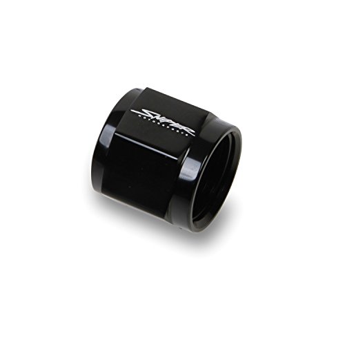 NOS 20106063 Black -6AN Tube Sleeve Adapter Fuel NOS/Nitrous Oxide System 20106063