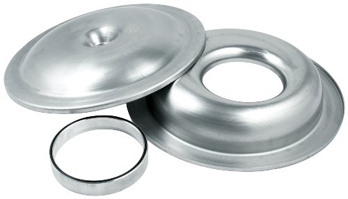 Allstar ALL26098 14 Diameter 5-1/8 Flange Plain Aluminum Carburetor Air Cleaner Kit with 1 Spacer Hardware & Brackets Allstar ALL26098