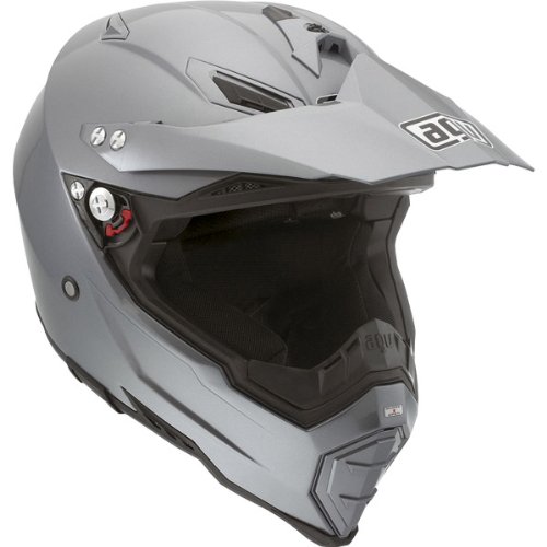 AGV AX-8 Dual EVO Titian Grey Off-Road Motorcycle Helmet 2X AGV SPA - ITALY 7611O4C0003011 Helmets AGV 7611O4C0003011