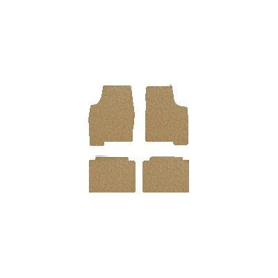 Toyota Corolla Lloyd Mats Custom Fit Carpeted Velourtex Floor Mats 4 Pc Set - Sedan - Tan (1988 88 1989 89 1990 90 1991 91 1992 92 ) Custom Fit Lloyd Mats VT01-Tan2409