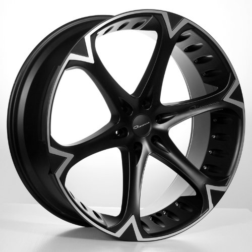 26 D1 Wheels-Chrome - 4Pcs 26X10.5(6Lug) Car Audio City Wheels T26DALAR6V0022BK