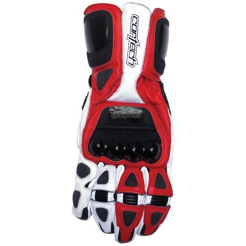 CORTECH ADRENALINE II LEATHER GLOVES RED XL Gloves Cortech 8301-0201-07