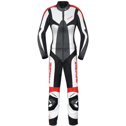 Spidi Women's Poison Two-Piece Leather Suit - 40 Euro/Black/Gold Racing Suits Spidi 474-78002