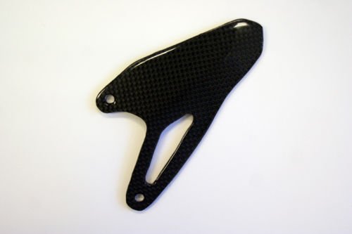 Ducati Carbon Fiber Heel Guard Plate Streetfighter S 848 Accessories SSR