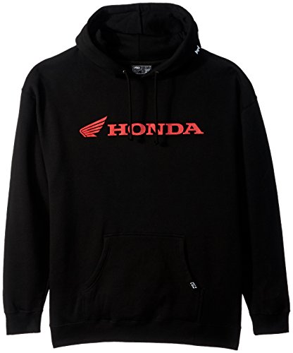 Factory Effex 'Honda' Horizontal Hooded Pull-over Sweatshirt (Black, XX-Large) Departments Factory Effex 15-88376