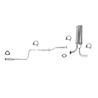 97 98 99 Oldsmobile Cutlass 3.1L Exhaust System Muffler Cat back Cat-Back Systems Reliable exh406p4t84150