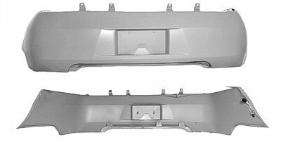 2006-2011 Chevy Impala LS/Anniversary Ed Rear Bumper Painted 50 Olympic White Bumpers Keystone GM1100735 50 Olympic White