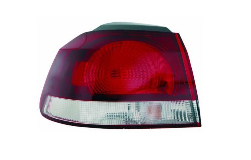Depo 341-1930L-US Volkswagen Golf/GTI Driver Side Outer Tail Lamp Assembly with Bulb and Socket Tail Light Assemblies Depo 341-1930L-US