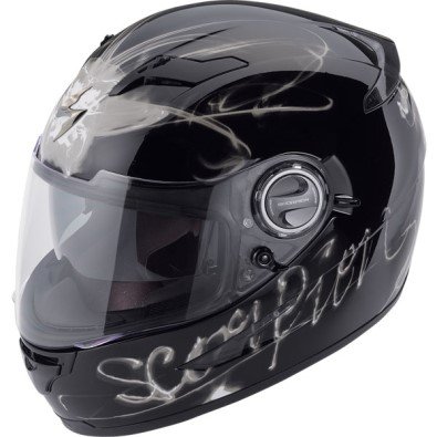 Scorpion EXO-500 Ardent Black Full Face Helmet Size XS Helmets Scoprion Helmets 578-576