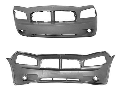 Bumpers Keystone CH1000461 PS2 Bright Silver Metallic