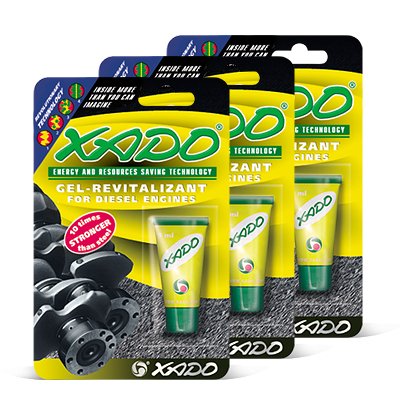 XADO Gel-Revitalizant for diesel engines (3-tube package deal) Motor Oils XADO XA 10202