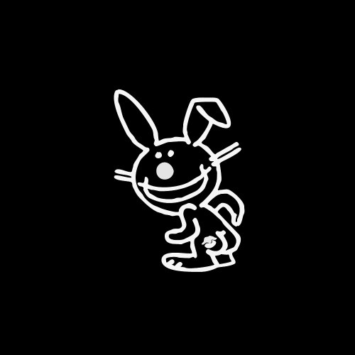 Decals  happybunny2