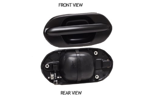 Honda Odyssey Black Outside-Middle Passenger Side Replacement Door Handle Body Top Deal DHD-HOOD99SROTBK