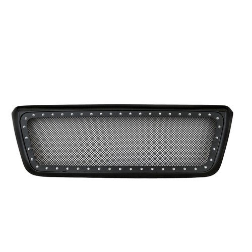 Paramount Restyling 46-0207 Evolution Black Stainless Steel Wire Mesh Packaged Grille, 1 Piece Grilles Paramount Restyling 46-0207