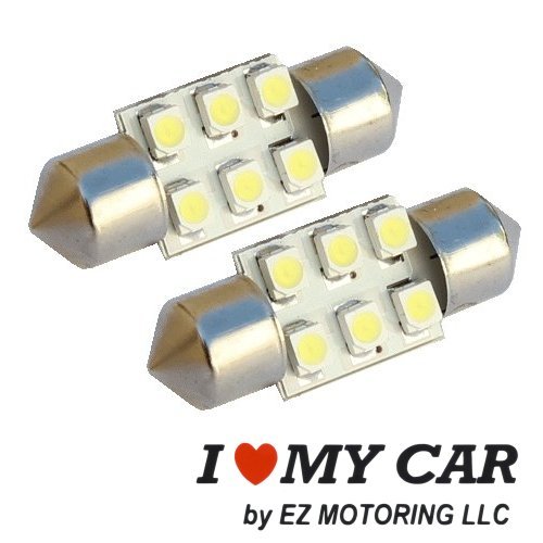 Interior & Convenience Bulbs EZ Motoring 31MM_6SMD_W