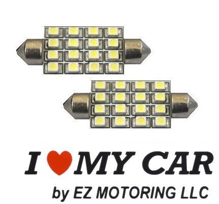 Interior & Convenience Bulbs EZ Motoring 42MM_16SMD_R