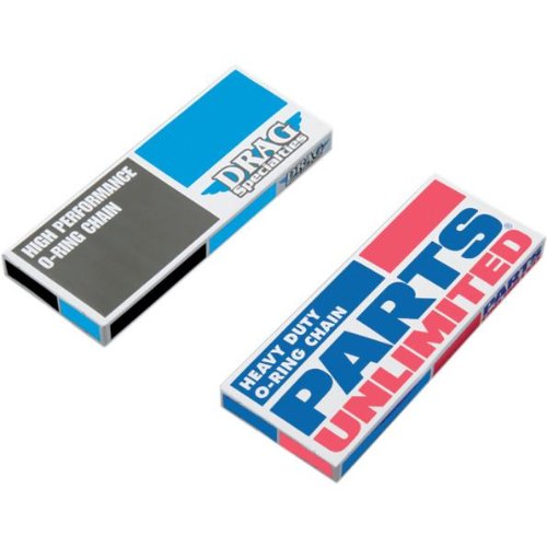 Drag Specialties 530 Series O-Ring Chain - 120 Links - Chrome , Chain Type: 530, Color: Chrome, Chain Length: 120, Chain Application: Offroad DS530POS120L Chains Drag Specialties DS530POS120L