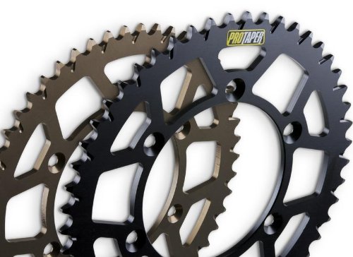 ProTaper Race Spec Aluminum Rear Sprocket - Magnesium - 51T , Material: Aluminum, Color: Magnesium, Sprocket Teeth: 51, Sprocket Size: 520, Sprocket Position: Rear 023916 Sprockets Protaper 02-3916