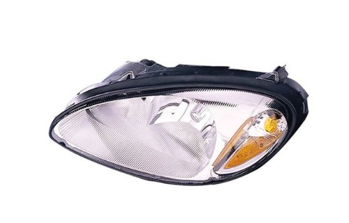Depo Chrysler PT Cruiser Driver & Passenger Side Replacement Headlights Headlight Bulbs Depo LH-CRPT01-MXZ-P2-A